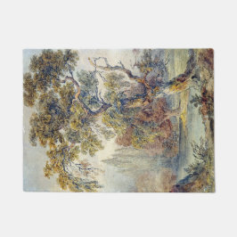 Tapete Árvores e Pond (por John Ruskin)