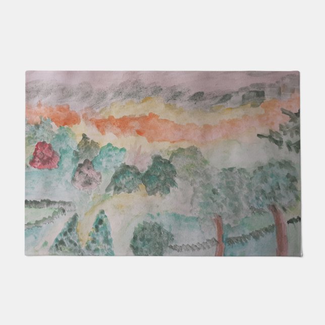 Tapete Árvores Na Porta Da Baía (Frente)