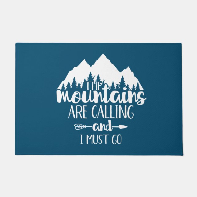 Tapete As Montanhas Estão Chamando e Eu Preciso Ir (Frente)