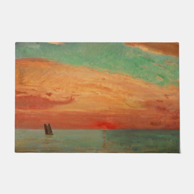 Tapete Assalto do Sol sobre o Mar Oriental (Arte Asiática (Frente)