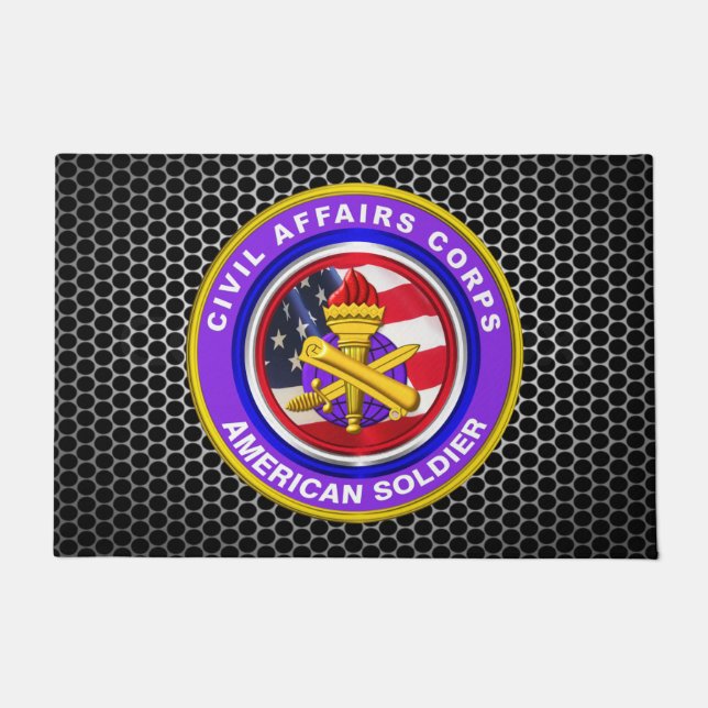 Tapete Assuntos Civis do Exército Preço Mais Baixo (Frente)