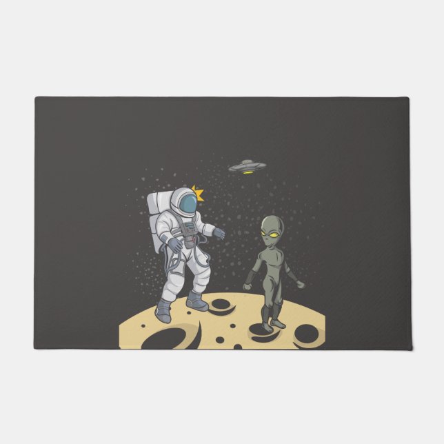 Tapete Astronauta e alienígena (Frente)