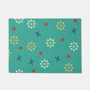 Tapete Atum de idade atômica — Starbursts Turquoise