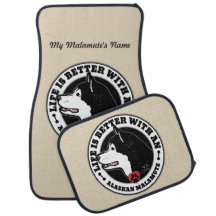 A vida personalizada do Alaska Malamute é melhor