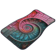 Dubman Designs: Mosaico Espiral de Fibonacci