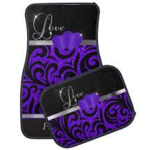 Elegante Roxo Com Amor