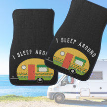 Engraçado Eu Dormir Em Torno Do Camper RV