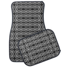Espantoso, preto e branco, de tecido de mudas mode