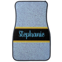 Lindo monograma dourado com um design de mármore a