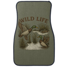 Tapete Automotivo Tapetes de carro Rustic Mallard – “Vida Selvagem”