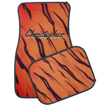 Tigre Personalizado - Stripes Laranja e Preto