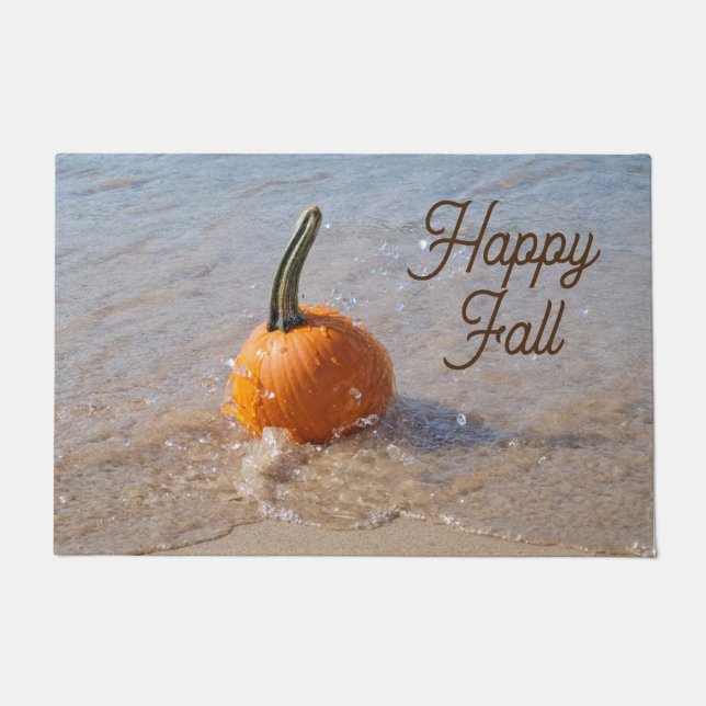 Tapete Autumn Beach Pumpkin (Frente)
