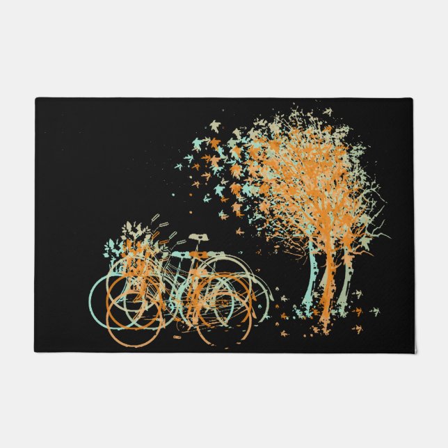 Tapete Autumn Leaves Trees (Frente)