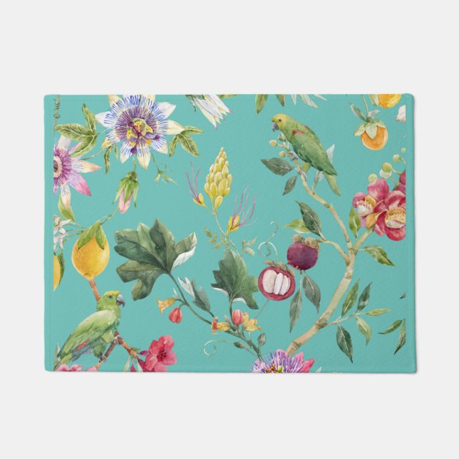 Tapete Ave E Flores Verão (Frente)