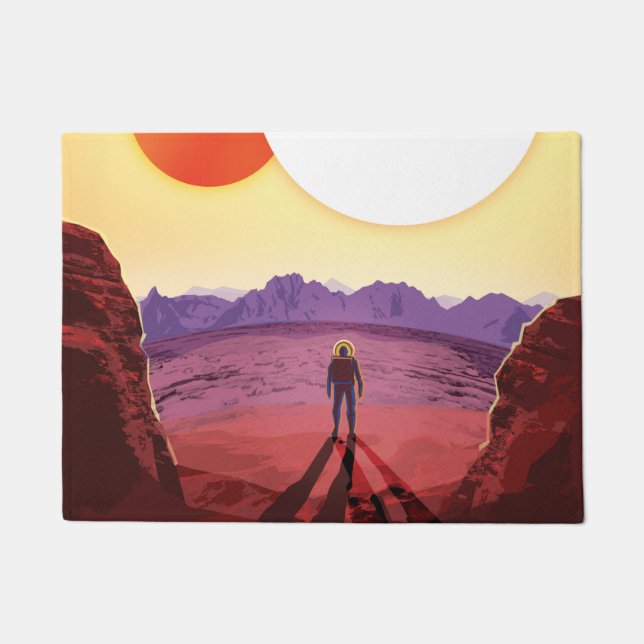 Tapete Aventura do Planeta de Destino do Kepler Space Via (Frente)