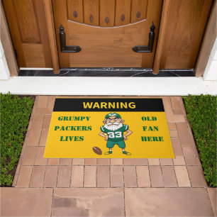 Tapete Aviso: Ventilador de Pacotes Antigos Grumpy Vive A