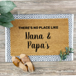 Tapete Avós Personalizados Nana Papa Bem-Vindos