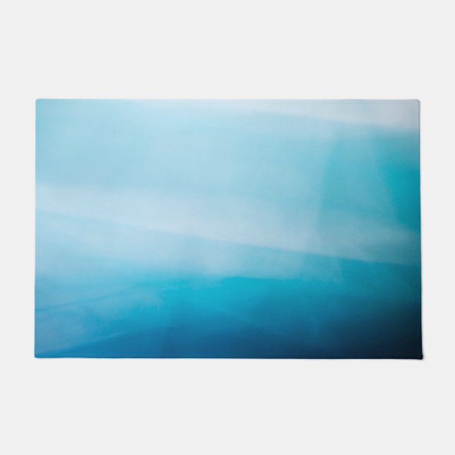 Tapete azul abstrato (Frente)
