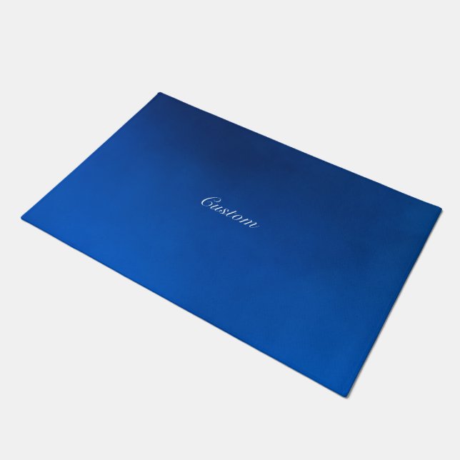 Tapete Azul Abstrato Elegante Personalizado (Inclinado)