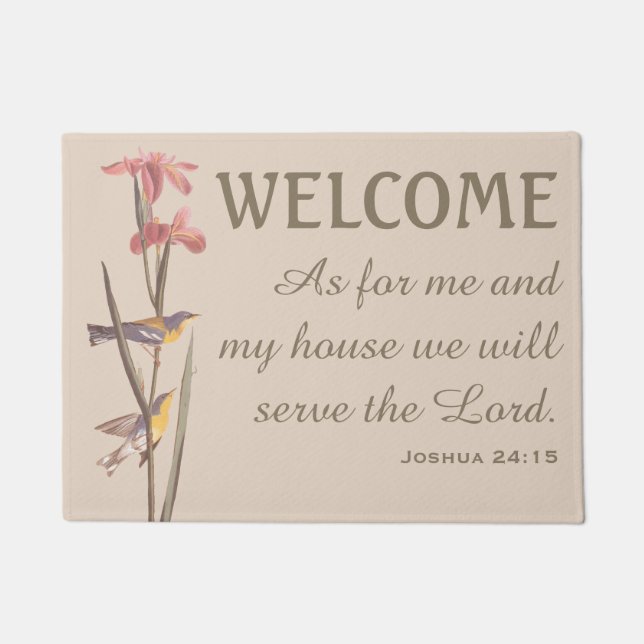 Tapete Azul-amarelada, aves-verso-verso e portaria (Frente)