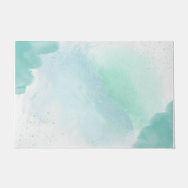 TAPETE AZUL AQUARELA