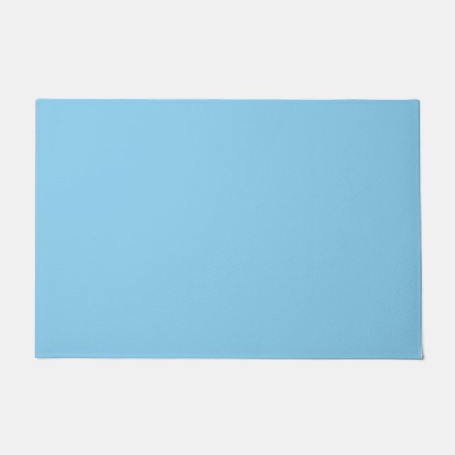 Tapete Azul bebê (cor sólida) (Frente)