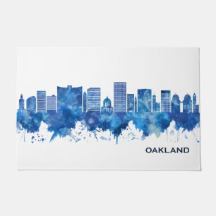 Tapete Azul Skyline, Califórnia, Oakland