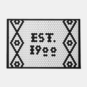 Tapete Azulejo Hex Estabelecido Por Personalização 1900
