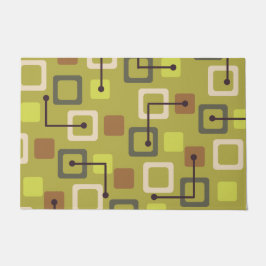 Tapete Azulejos e quadrados do século 1950