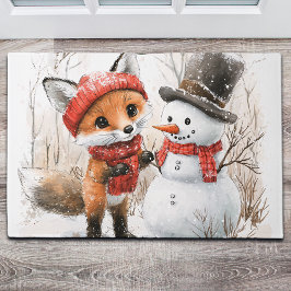 Tapete Baby Fox e Snowman