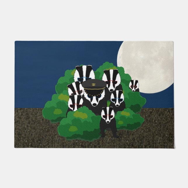 Tapete Badgers Doormat (Frente)