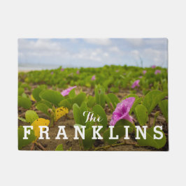 Tapete Baía de Hanalei, Kauai Morning Glória Flor Roxo