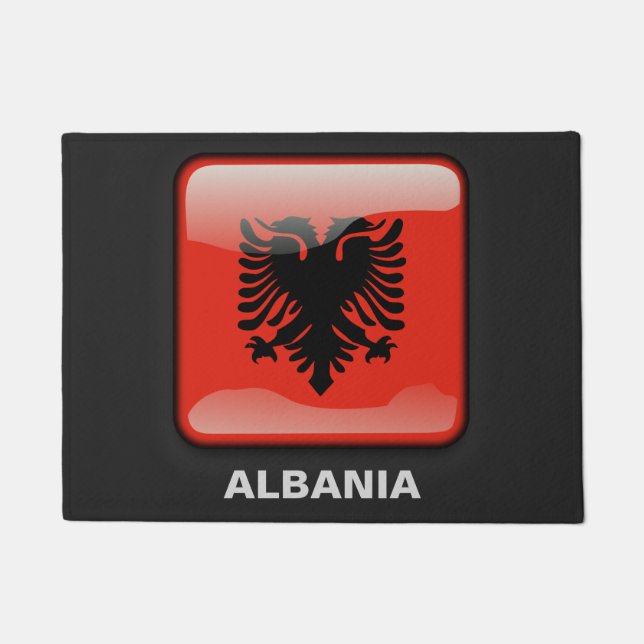 Tapete Bandeira da Albânia (Frente)
