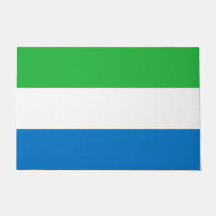 Tapete Bandeira da Serra Leoa