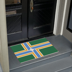 Tapete Bandeira de Portland (Oregon, cidade dos EUA)