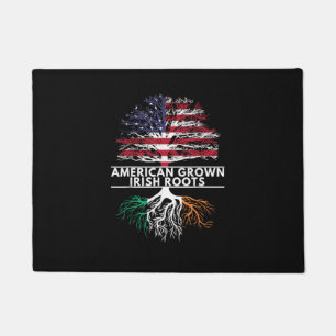 Tapete Bandeira de Raízes Irlandesas Cultivada Americana 