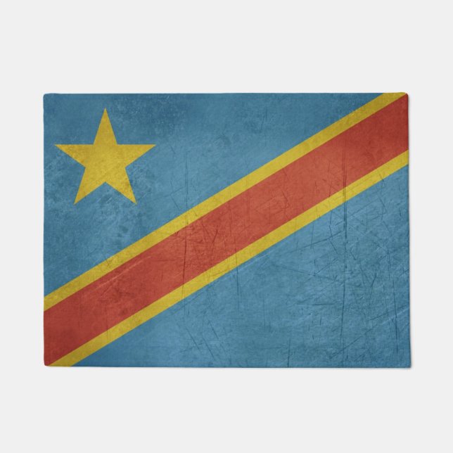 Tapete Bandeira Democrática da República Democrática do (Frente)