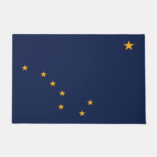 Tapete Bandeira do Alasca, EUA (Frente)