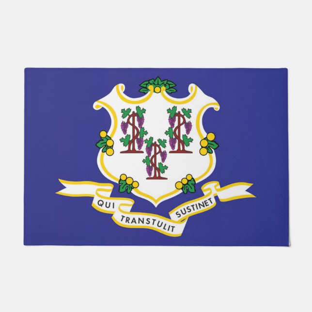 Tapete Bandeira do Estado de Connecticut, EUA (Frente)