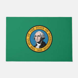 Tapete Bandeira do Estado de Washington, EUA