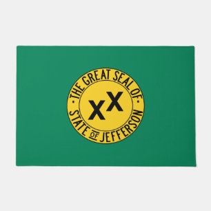Tapete Bandeira do Estado proposto de Jefferson