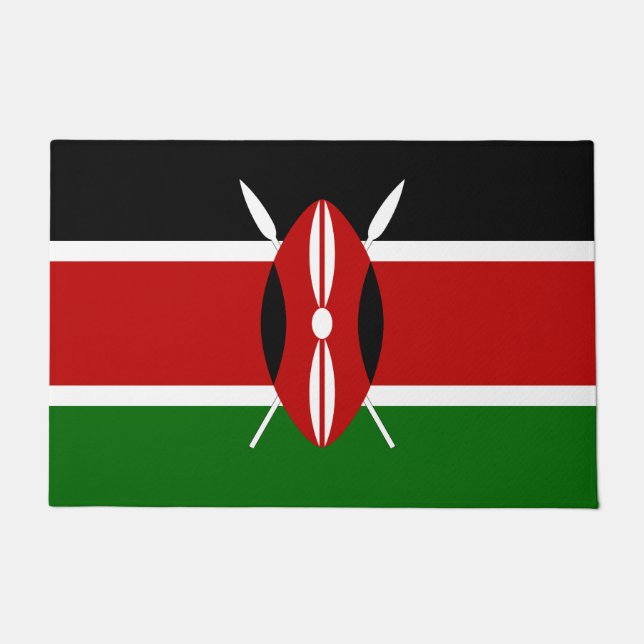 Tapete bandeira do Quênia (Frente)
