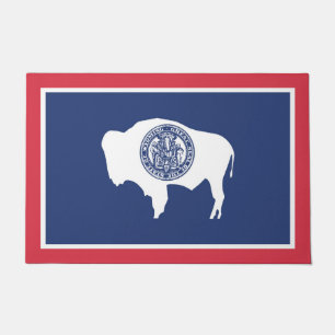 Tapete Bandeira do Wyoming, EUA
