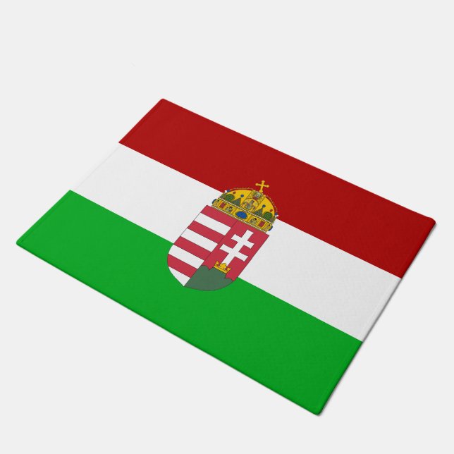 Tapete Bandeira húngara (Inclinado)