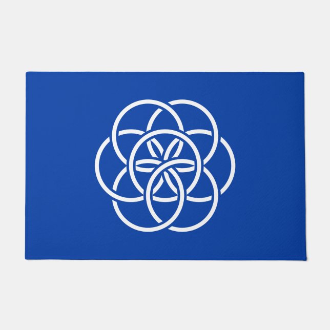 Tapete Bandeira Internacional da Terra (Frente)