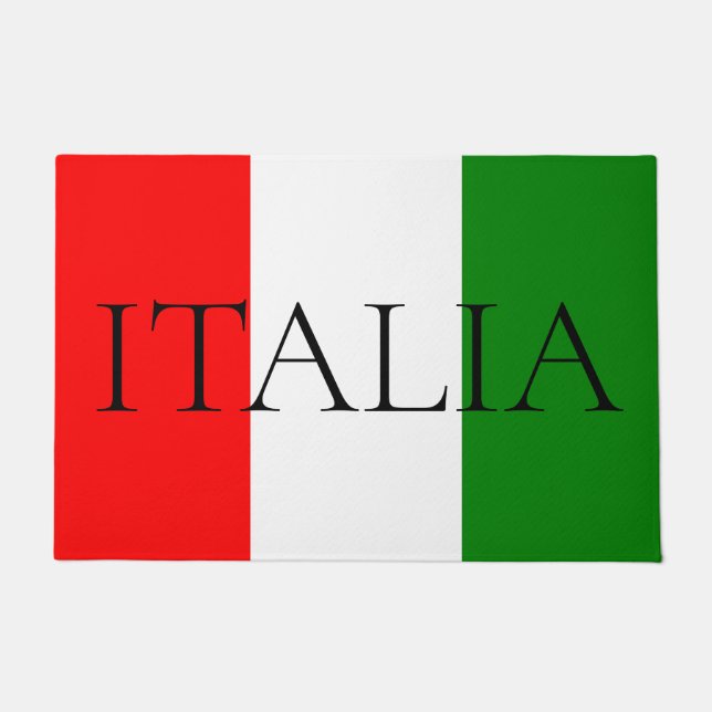 Tapete Bandeira italiana Large ITALIA (Frente)