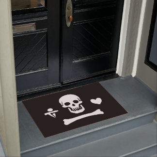 Tapete Bandeira Pirata Stede Bonnet Jolly Roger