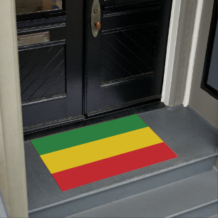 Tapete Bandeira Rastafári Rasta Etíope