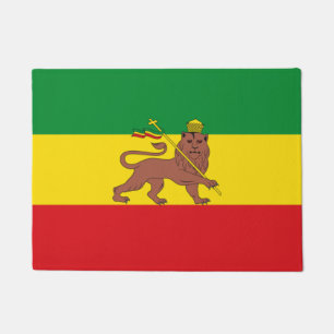 Tapete Bandeira Rastafarian Etiópia