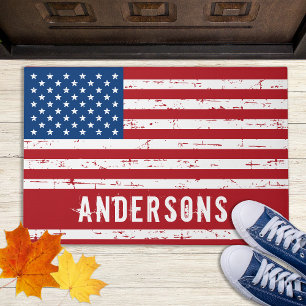 Tapete Bandeiras Americanas - Estrelas Patrióticas Perso